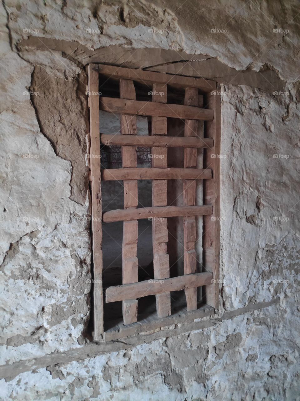 wooden window in Al Qasr - Al Wahat Al Dakhla - Egypt