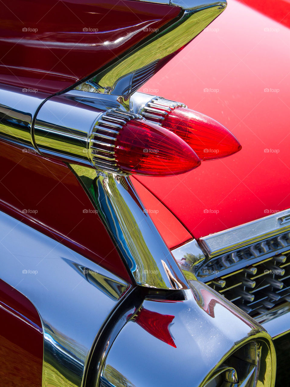 vintage cars wing lights by dinopapa