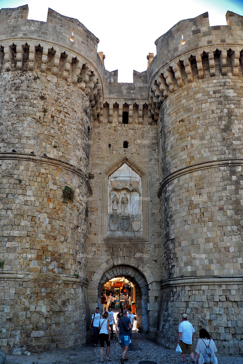 old city, Rodos