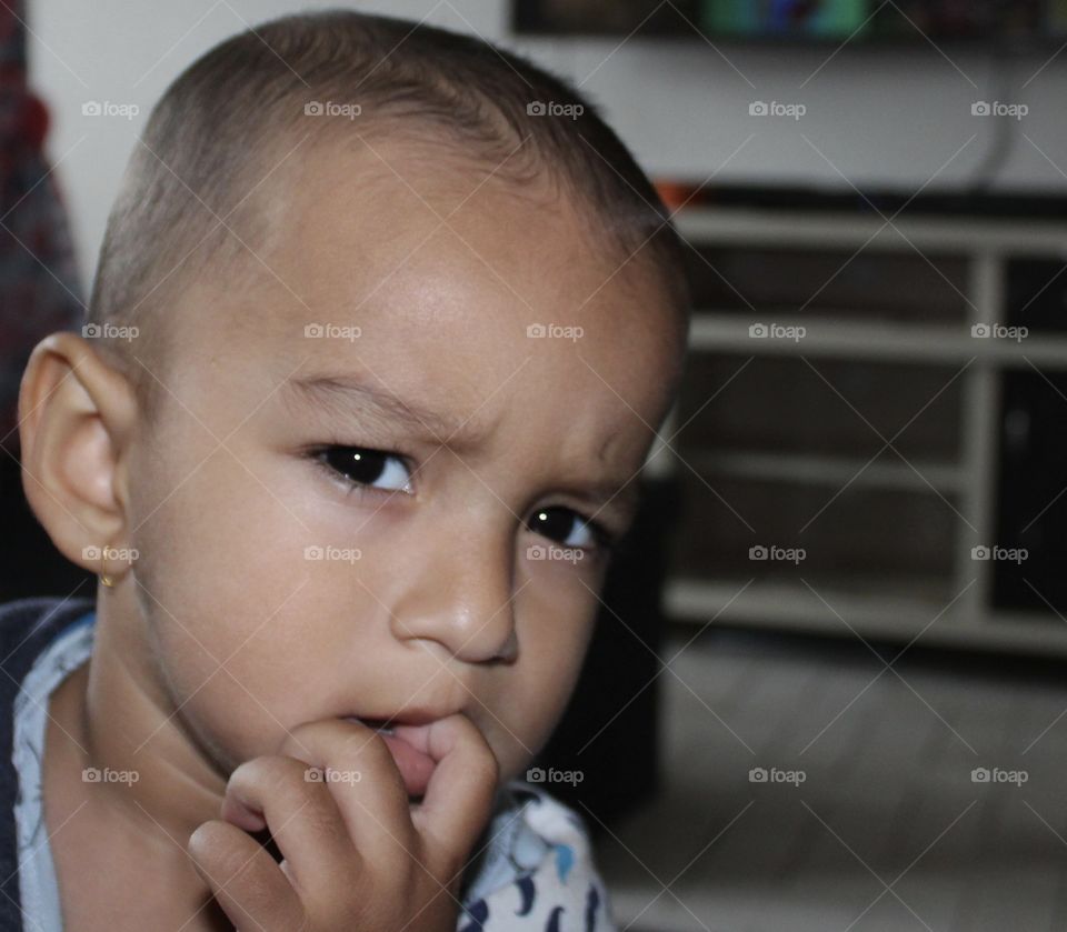 Every has different reactions to different things. Or stuck on a problem or situation your first feeling you would get be confusion and wonder.