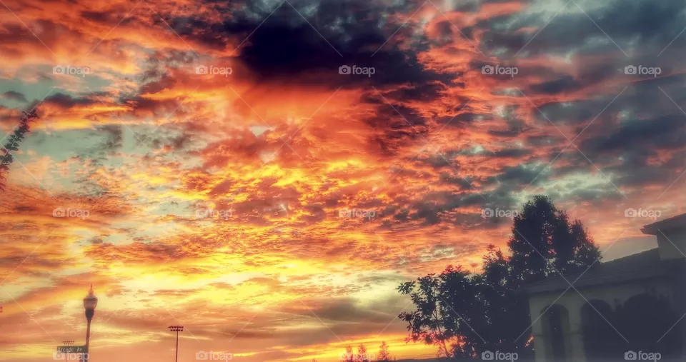 California sunset