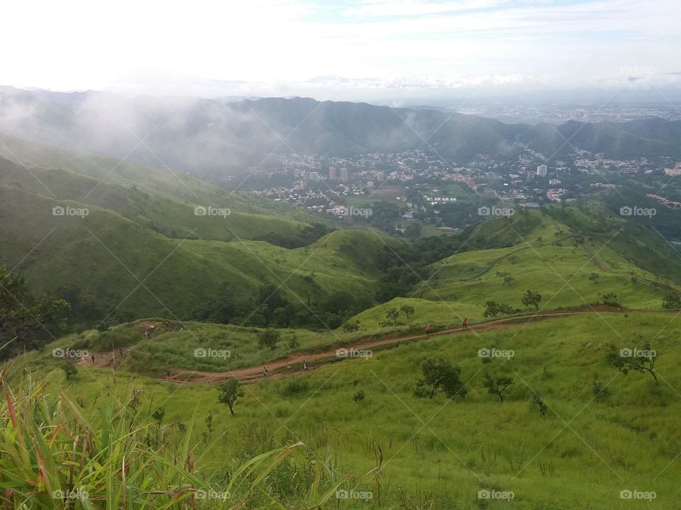 beautiful landscape of great mountains, splendorous, natural beauty