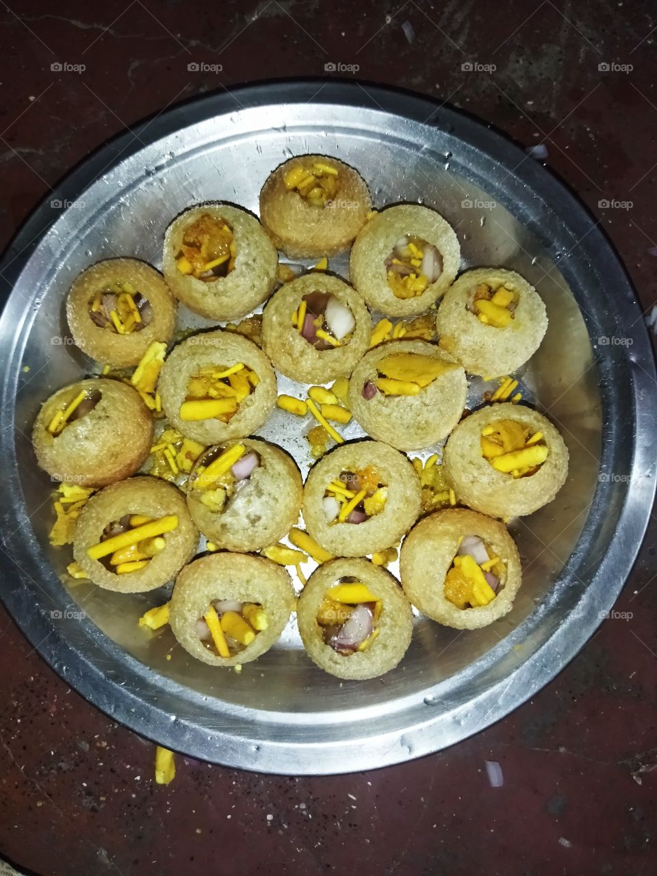 Panipuri at home...