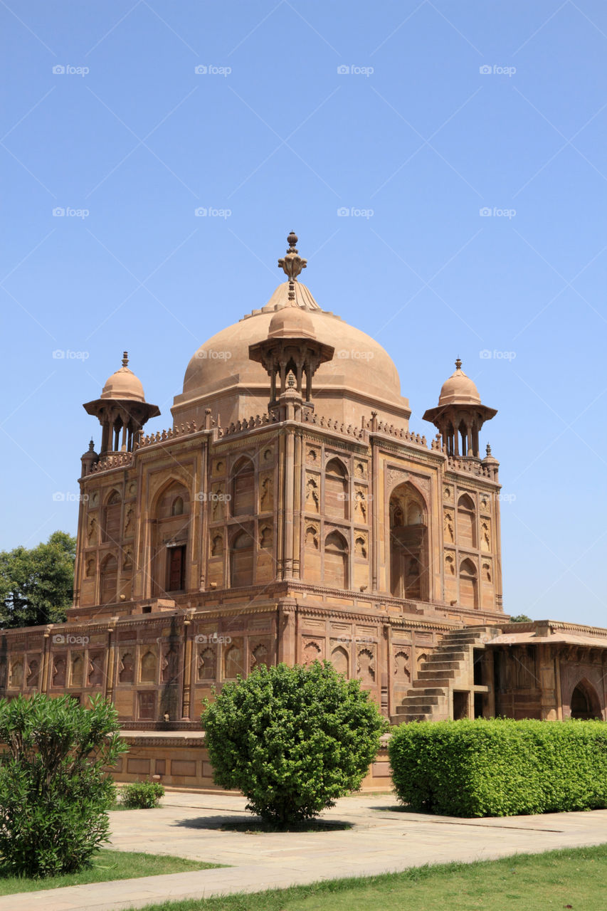 Old building in allahabad, uttar Pradesh, India