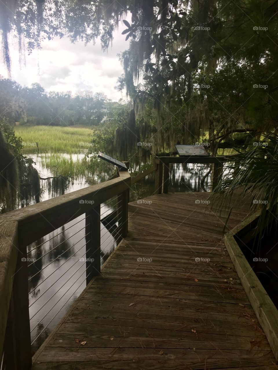 Boardwalk at the beach 