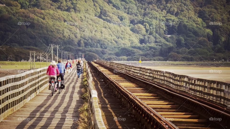 Cycling. Barmouth 