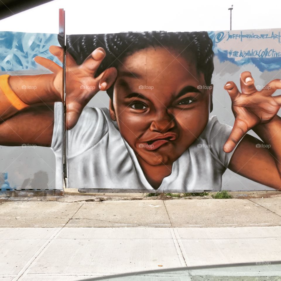 Bushwick Collective street art, Brooklyn #nycstreetart #streetart #nyc 