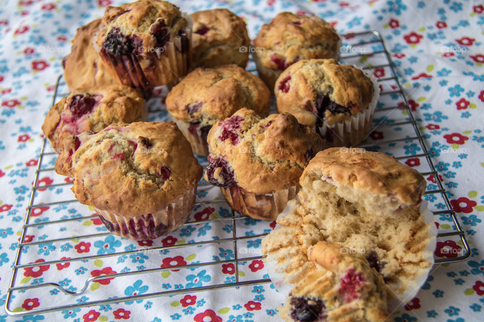 Homemade muffins 