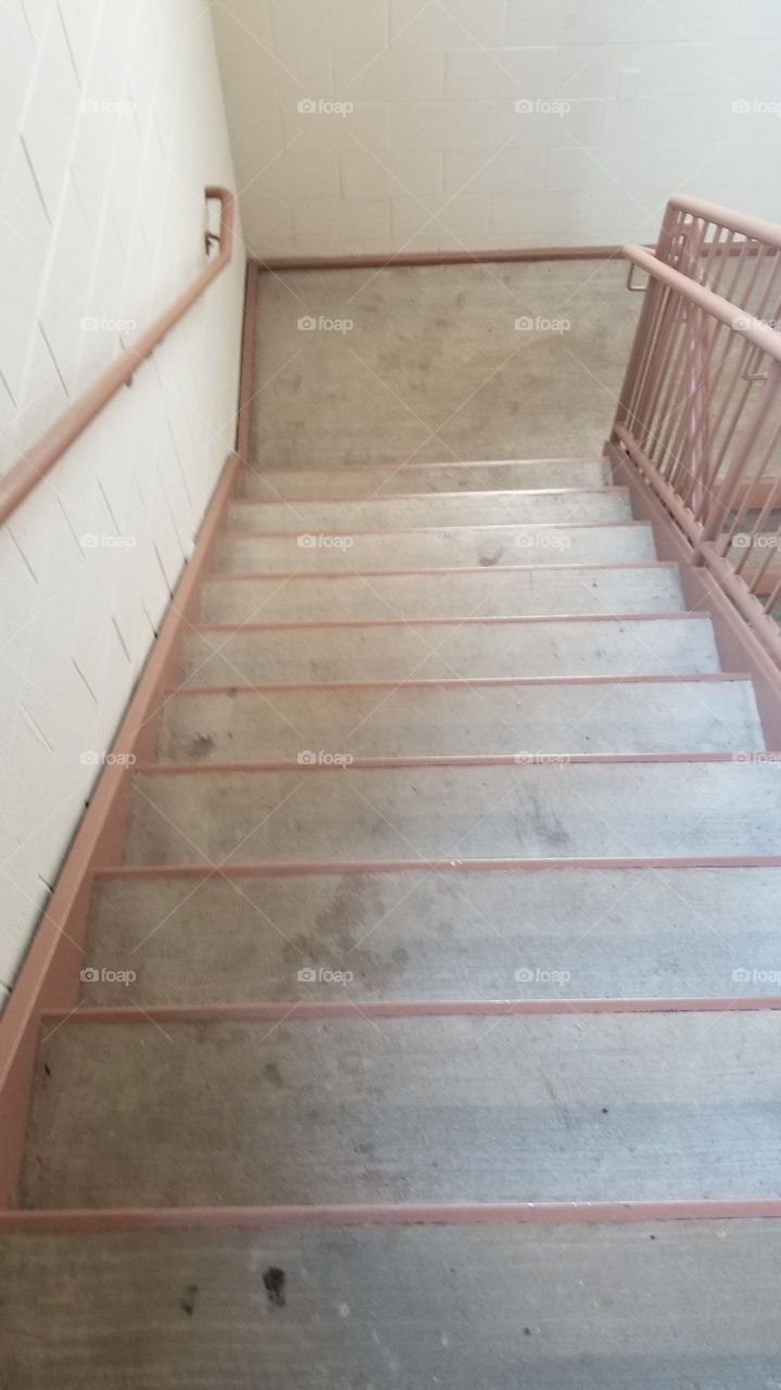 stairwells  case in a building