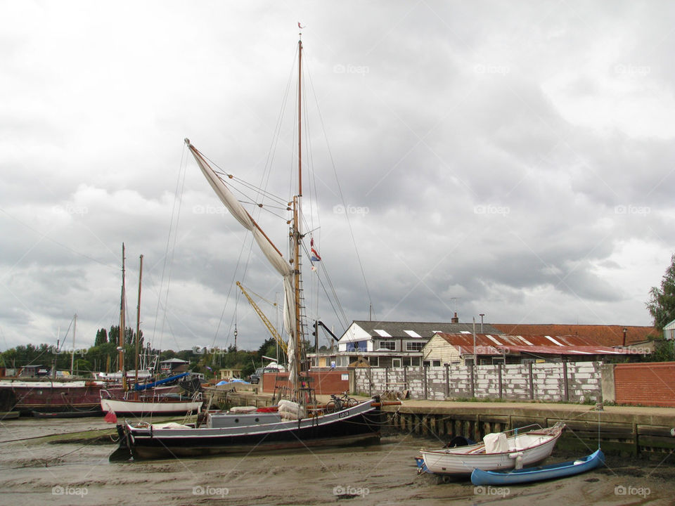 harbour sailing mast sails by lizajones