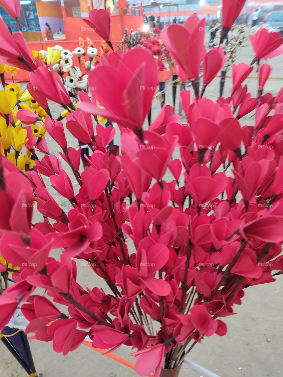 Beautiful😍 Artificial Colorful Flowers 💐Photo📷