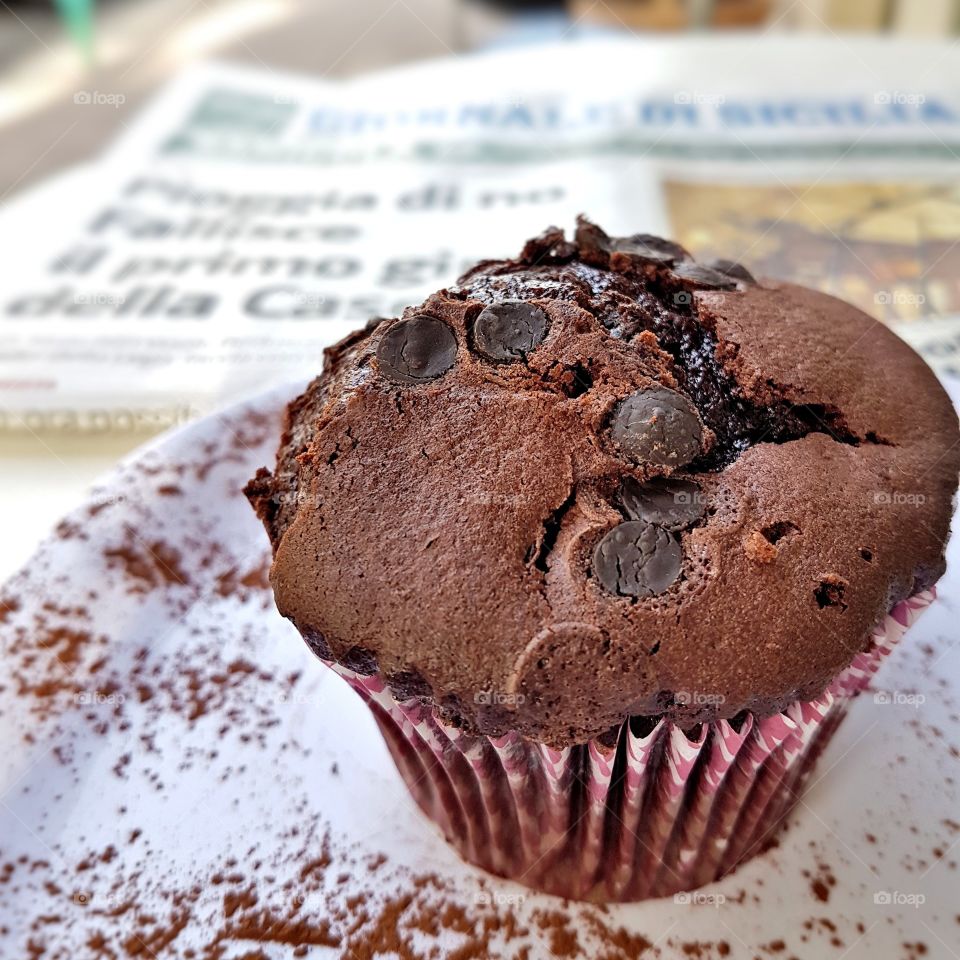 Chocolate muffin