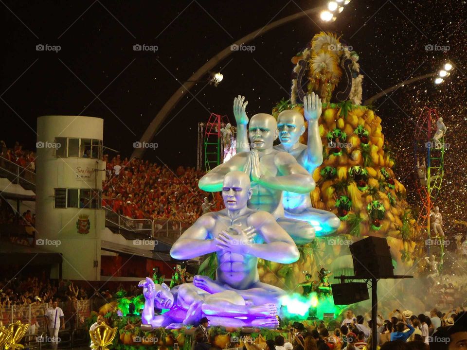 Carnival celebration in Brazil