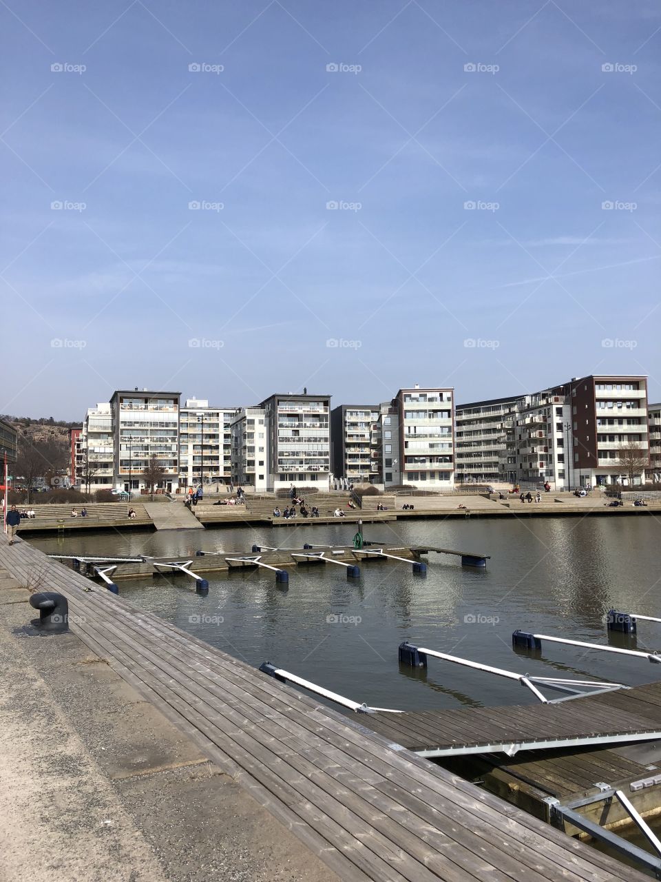 Harbour in gothenburg 