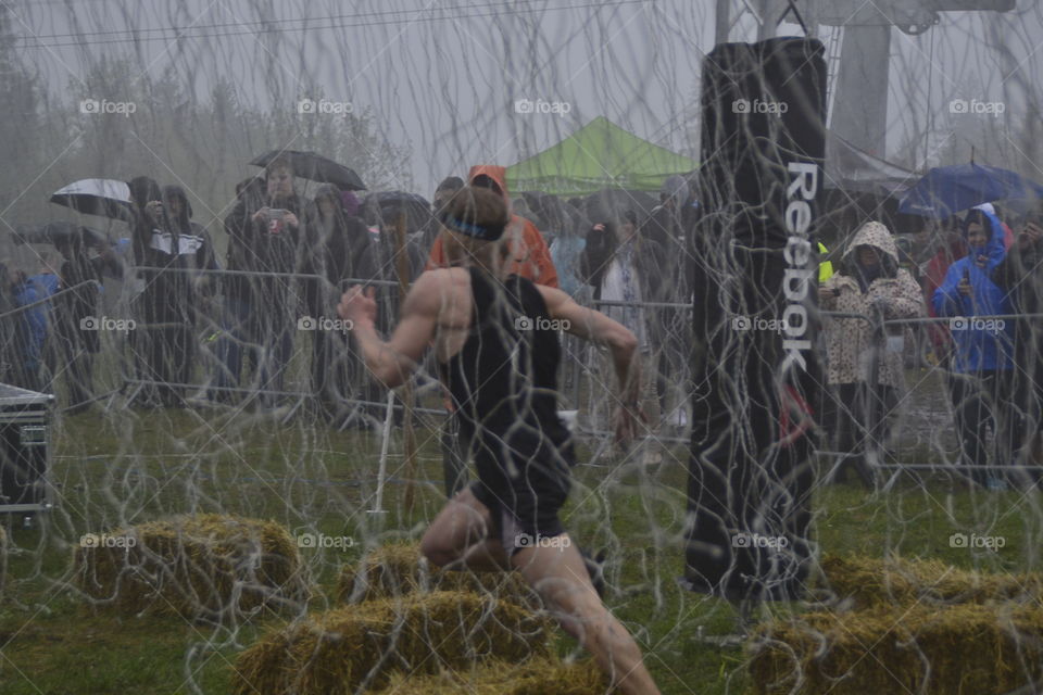 Running in Tough viking Oslo . First Tough viking race in Norway. 