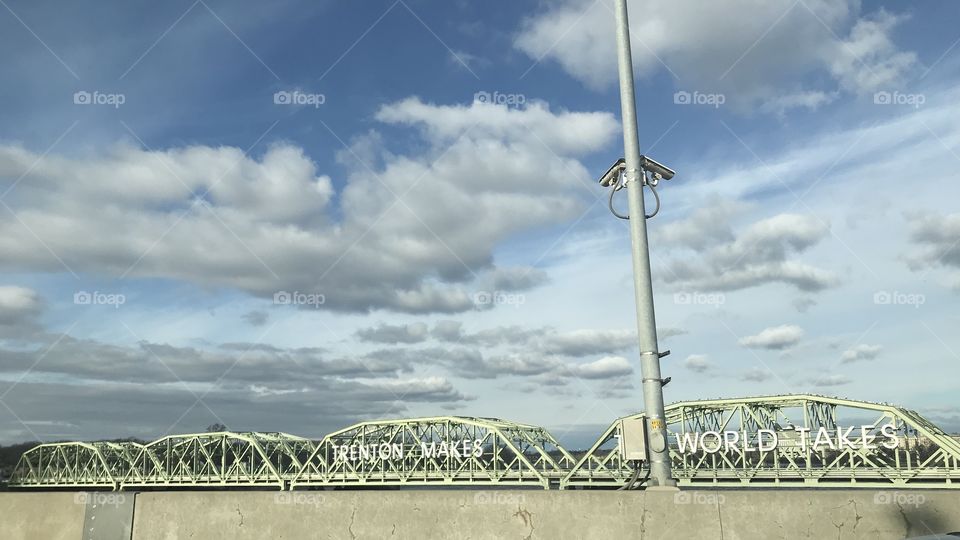 Sky, No Person, Bridge, Technology, Steel