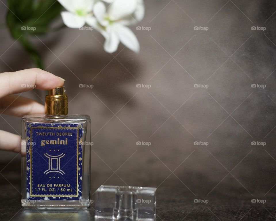 A spritz of my favorite fragrance