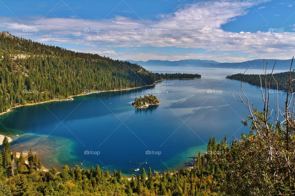 Emerald Bay. A beautiful spot in South Lake Tahoe
