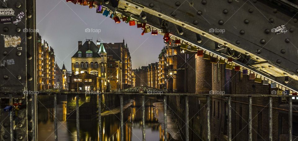 waterfront fort Hamburg