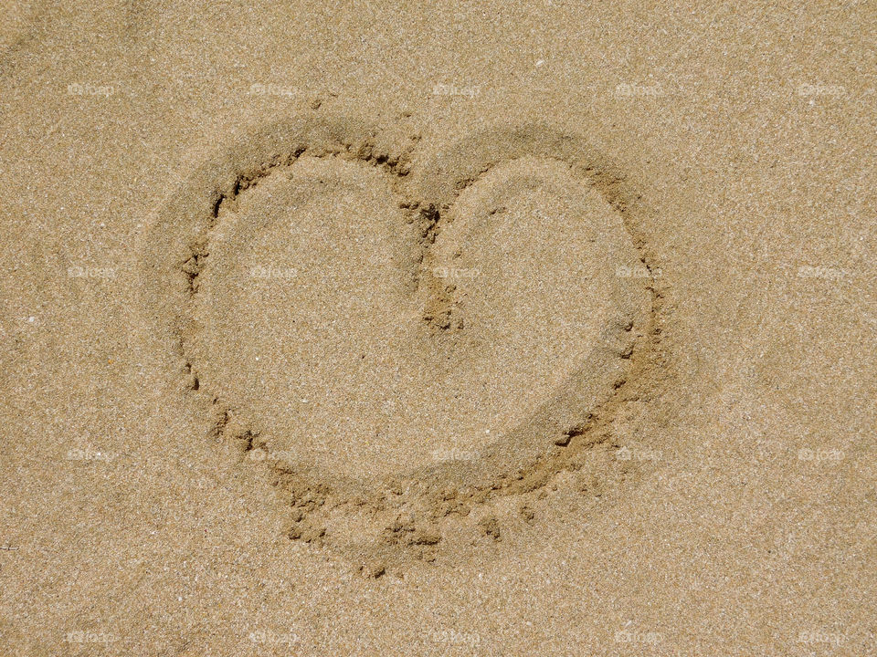 hearth on sand