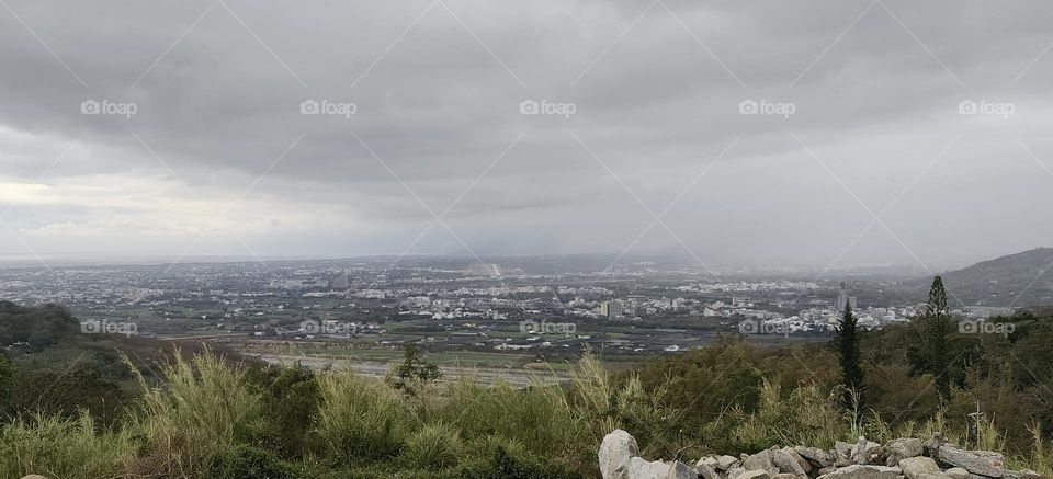 Scenery of County Road 197 in Taitung County