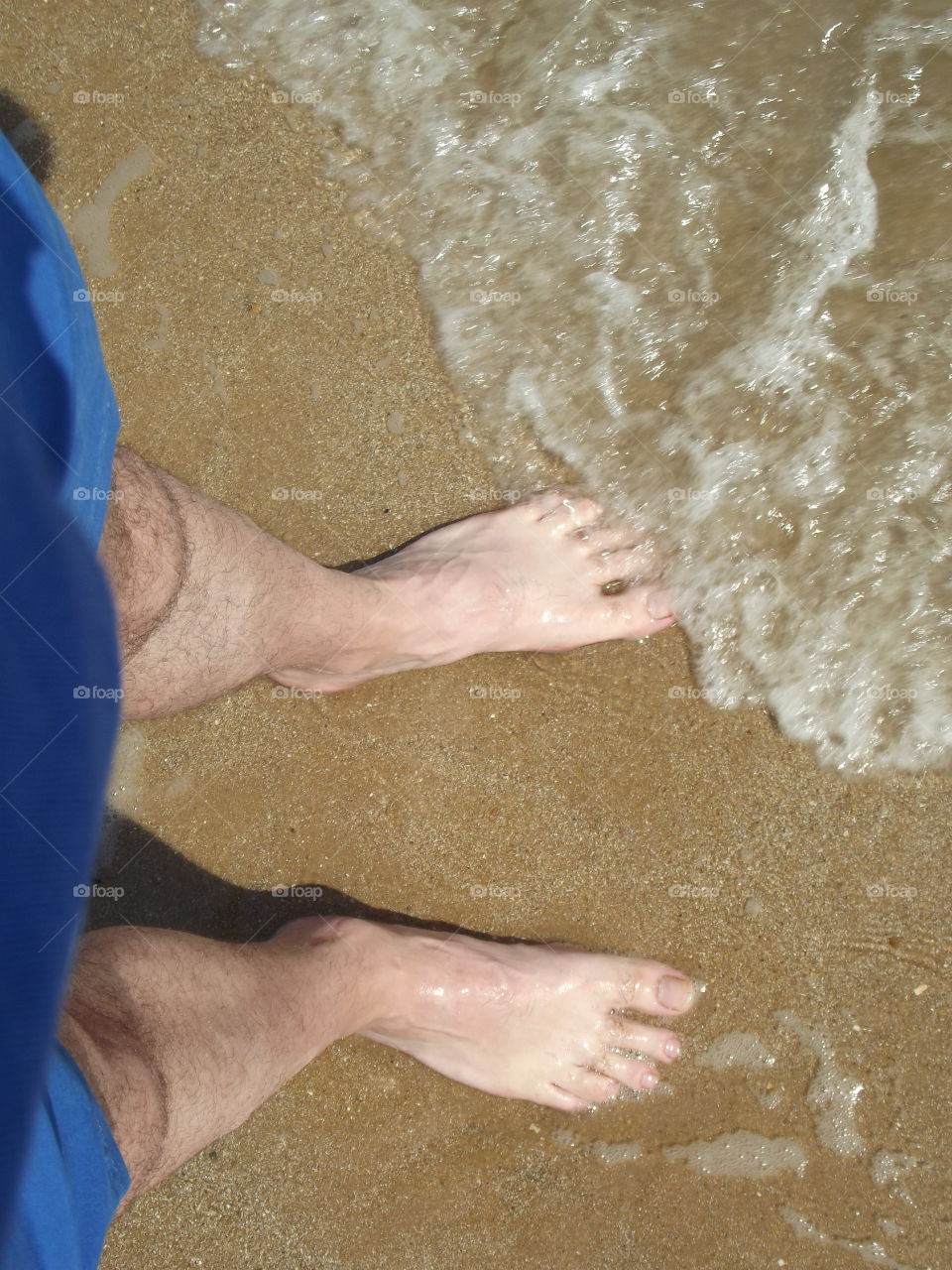 Feet By The Shore