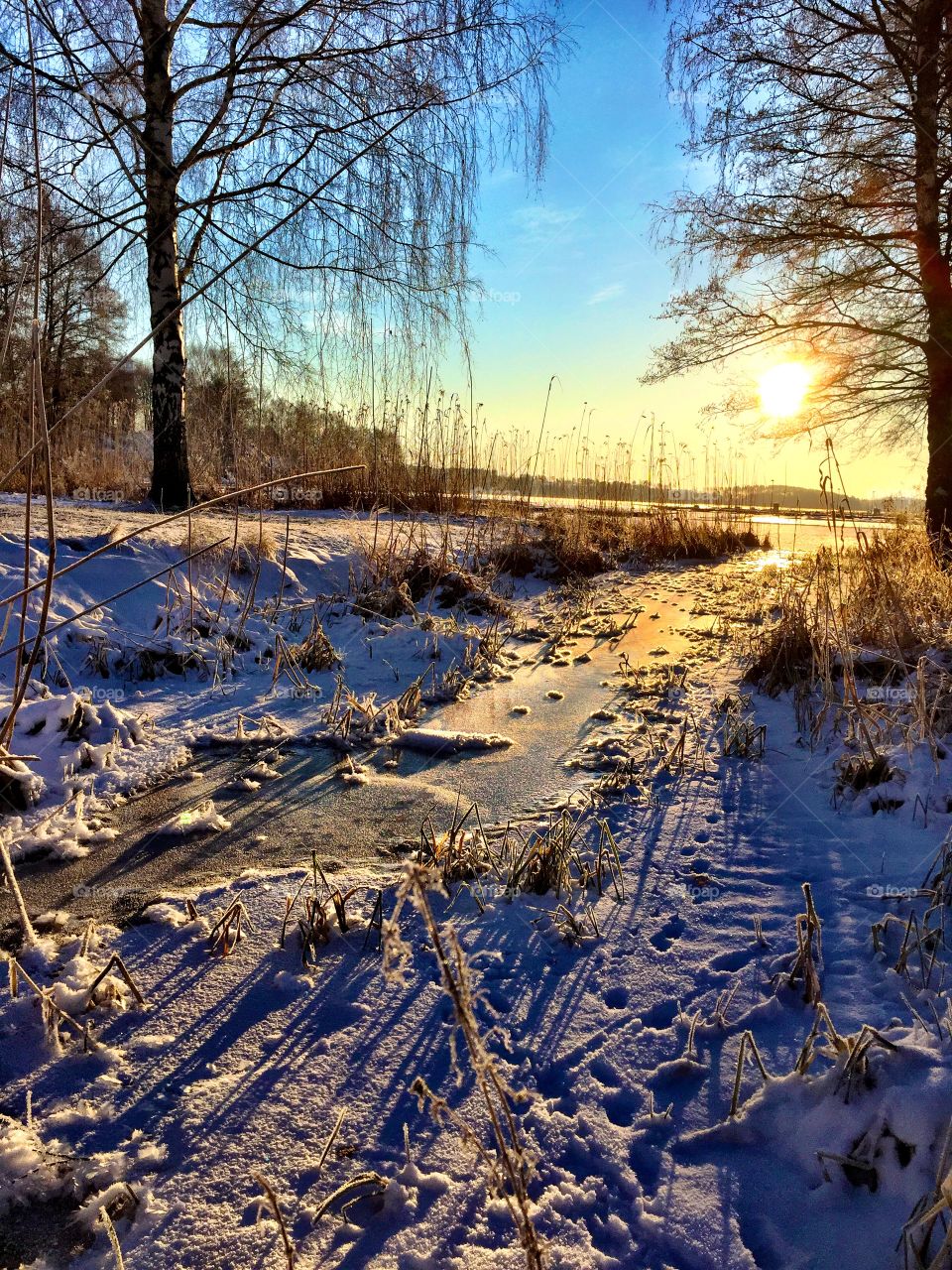 Sunset in the nature! 