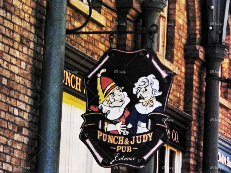 Punch & Judy's covent gardens