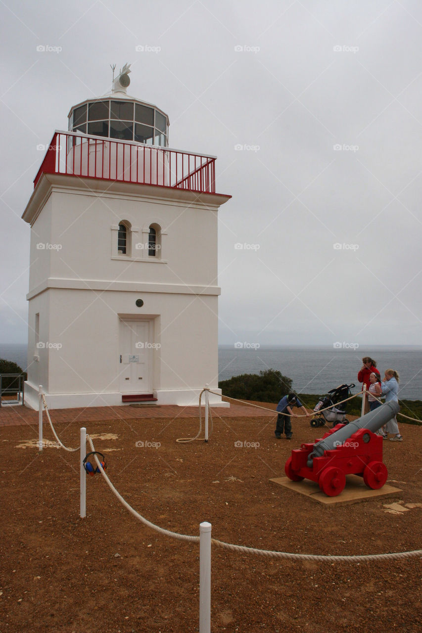 beach light house lighthouse by kshapley