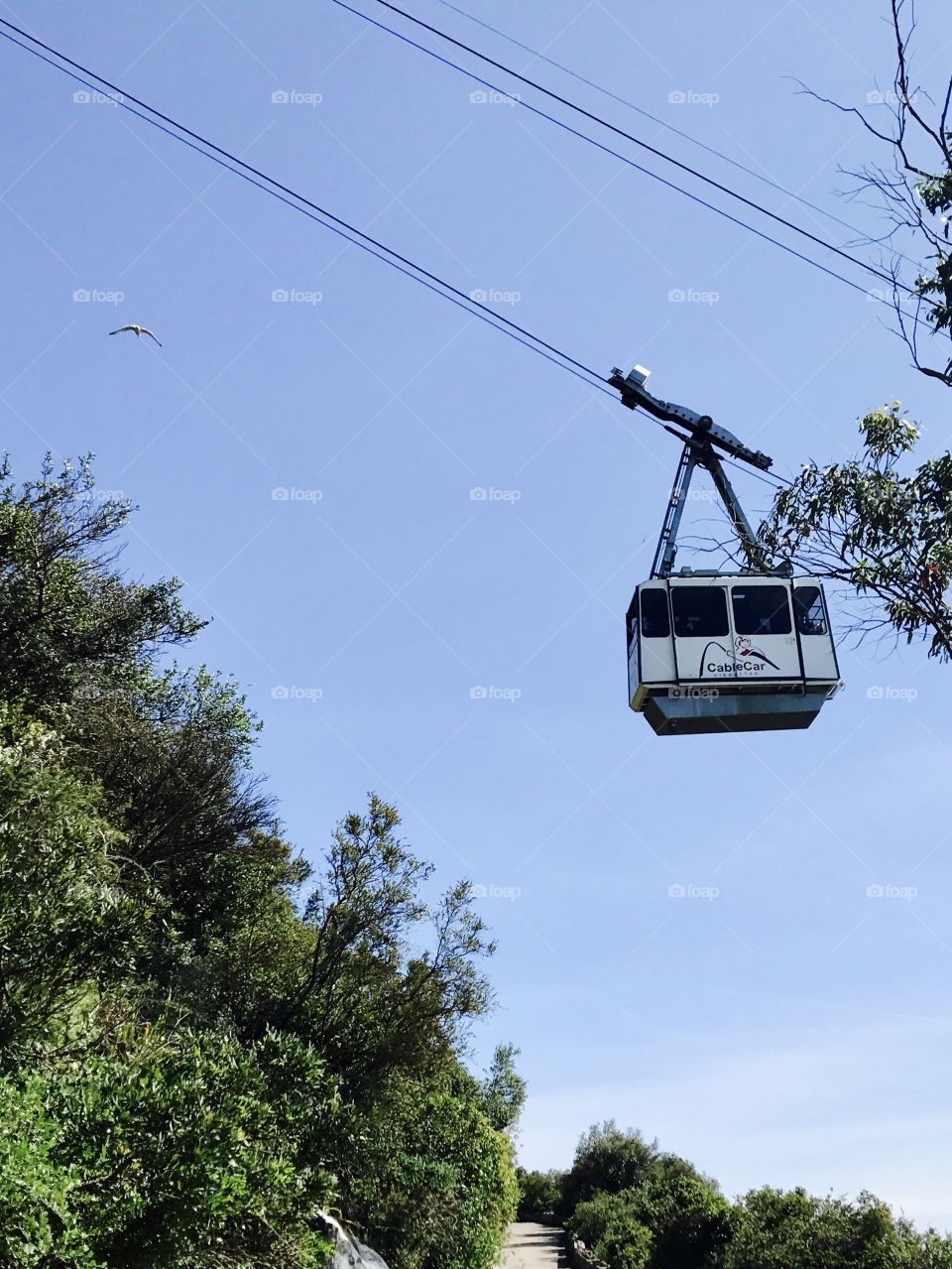 Cable Car, travel, sky, Gibraltar 