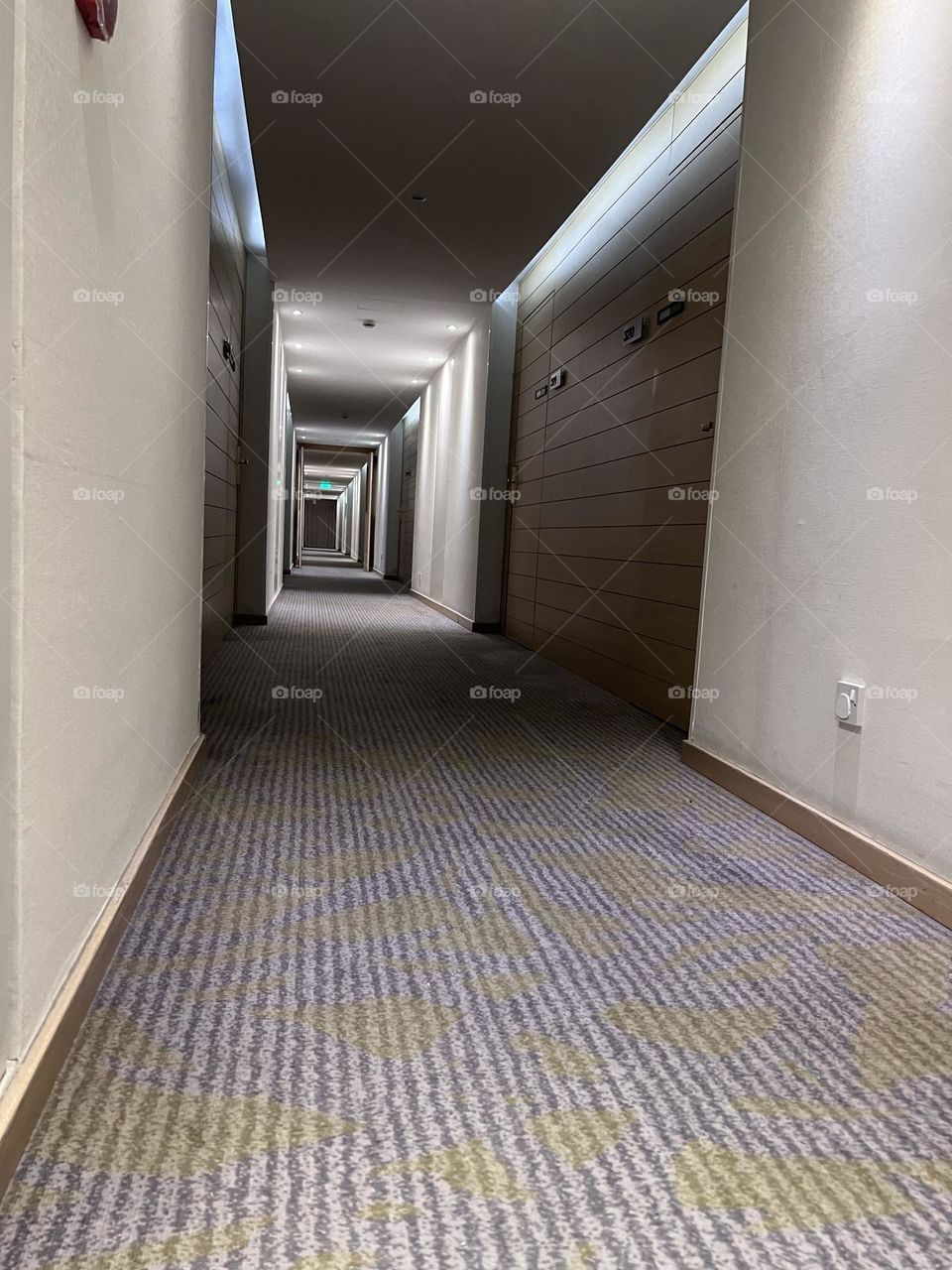 Hotel corridor