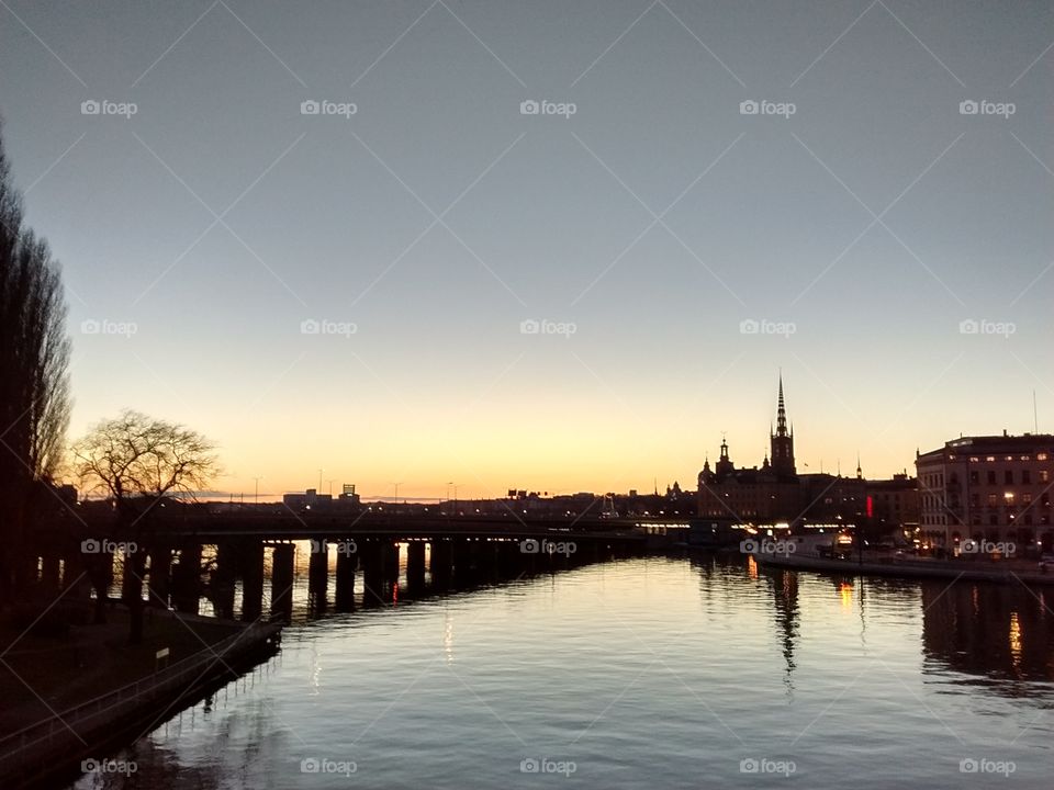 Stockholm Sunset 1