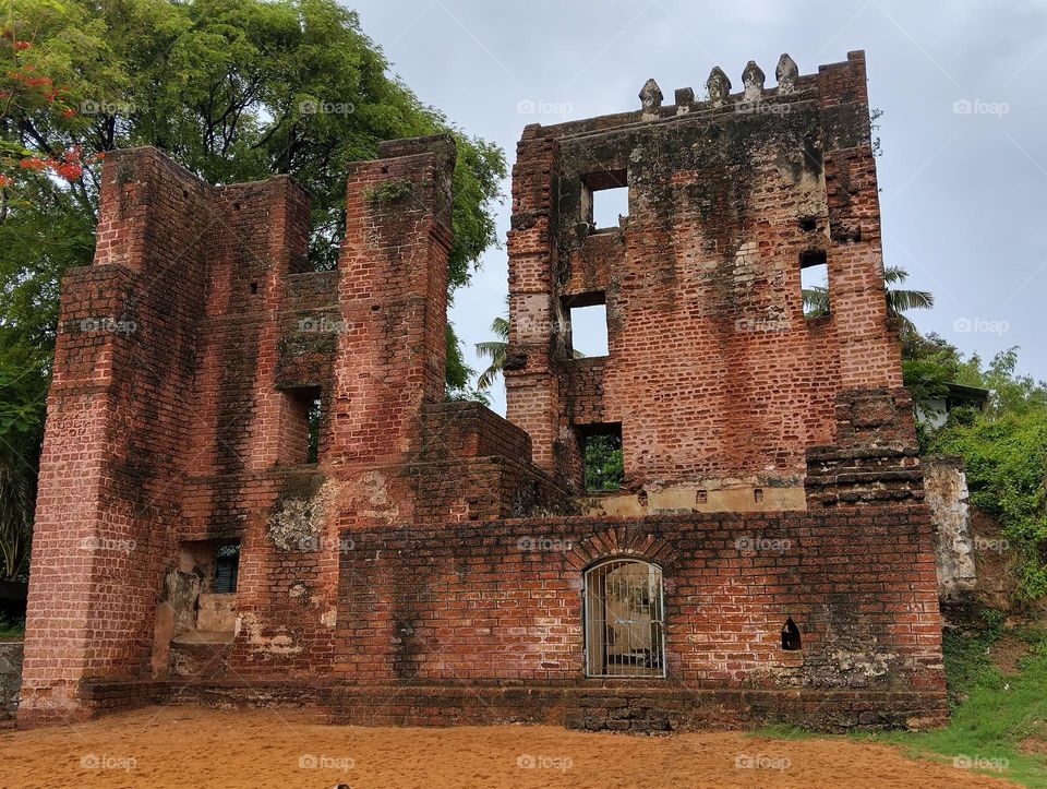 Old palace kollam Kerala.