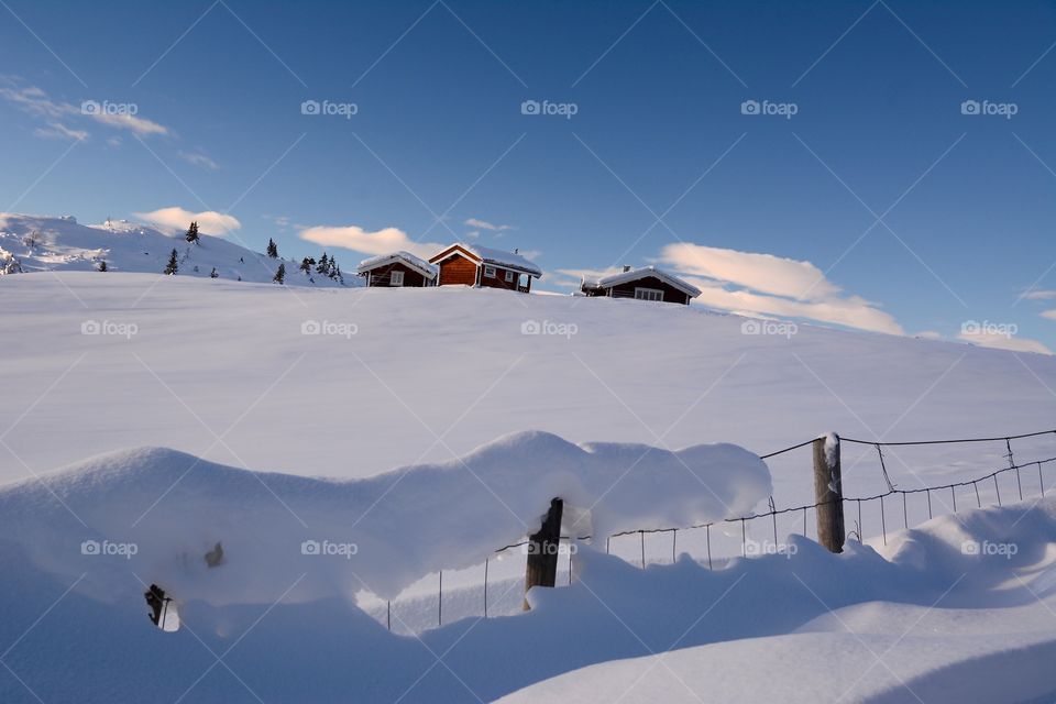 Winter paradise in Norway 