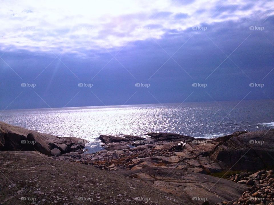 Oväder i antågande