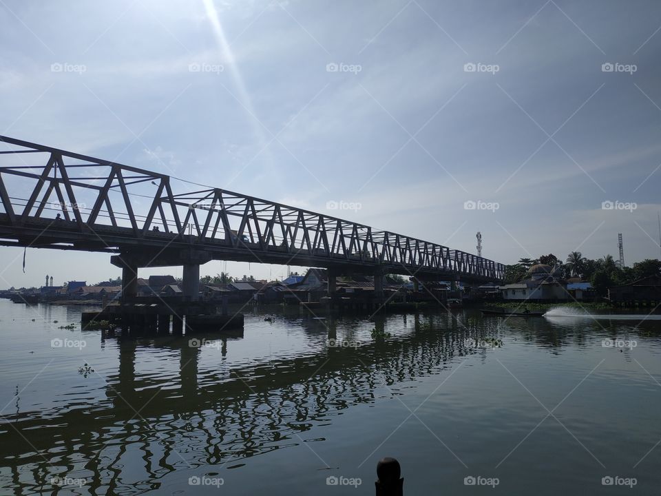 Banua Anyar Bridge Banjarmasin South Kalimantan