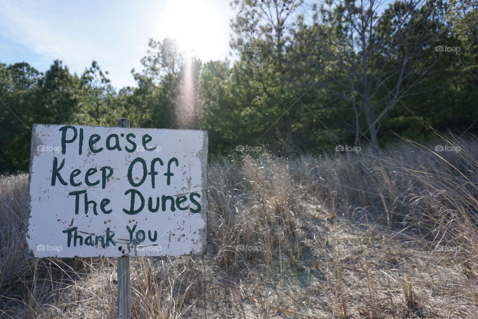 Stay off please! 😊