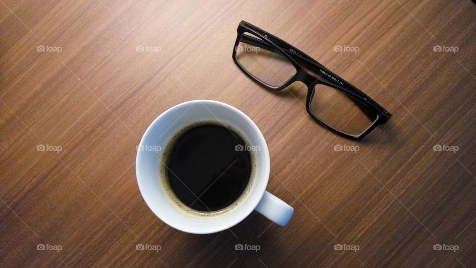 coffee & glasses
