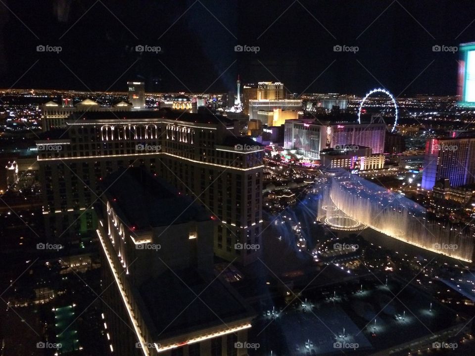 Las Vegas at night