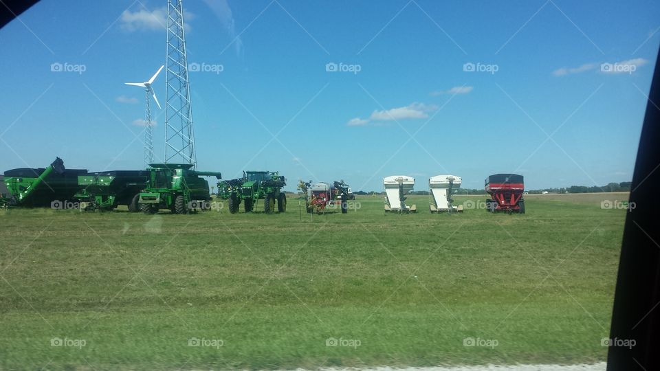 Windmill and Farm Equipment