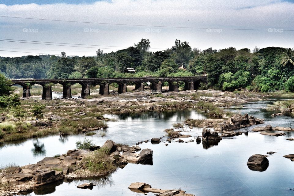 Konkan Railway Bridge, India . Konkan Railway Bridge, India 