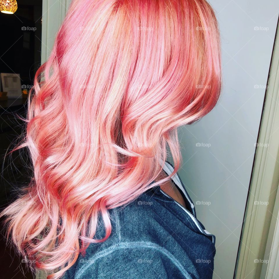 Pink hair days