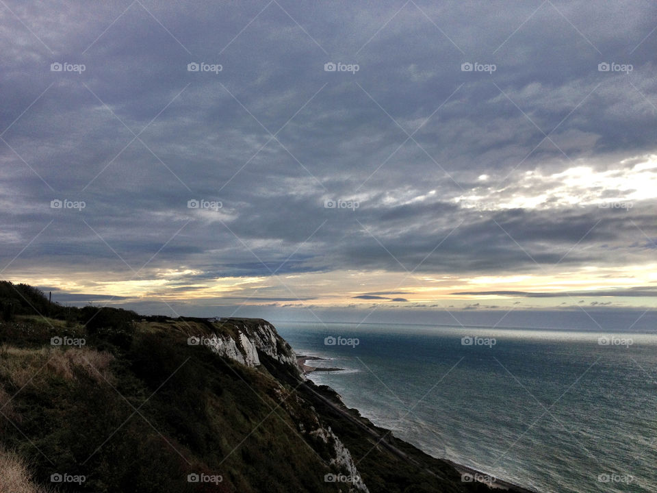 morning united kingdom sea cloudy by dannytwotaps