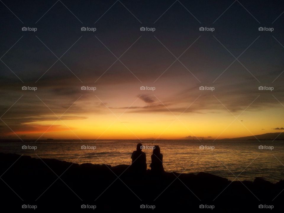 Sunset Couple