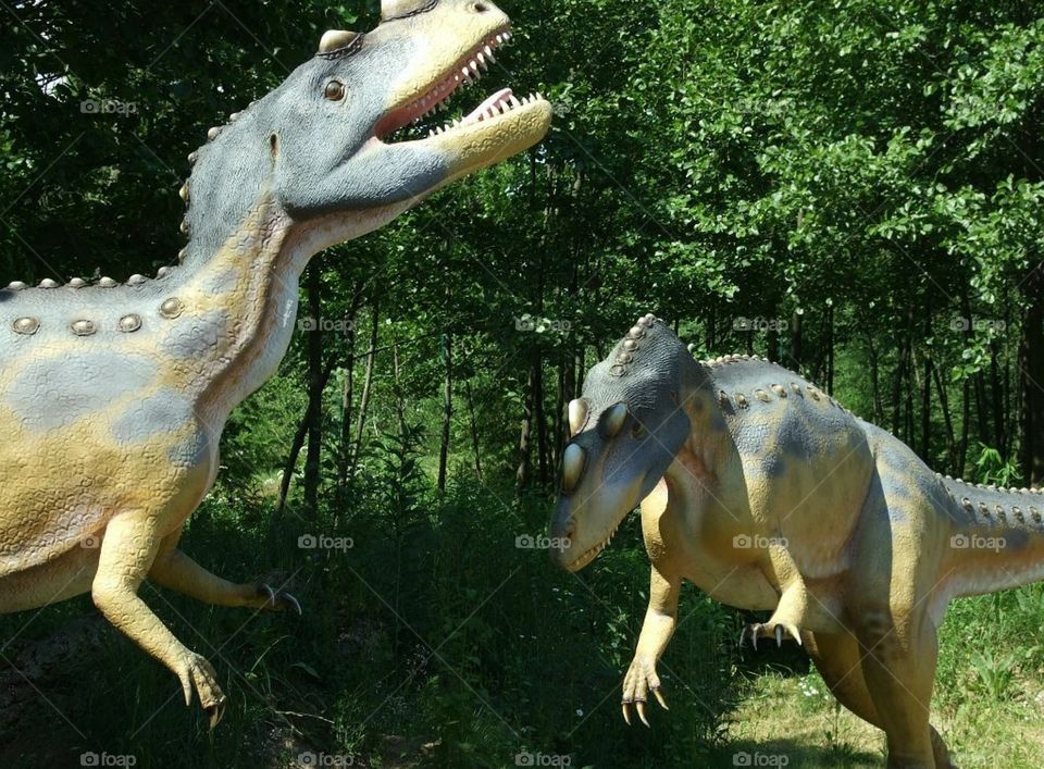 artifical dinosaurs
