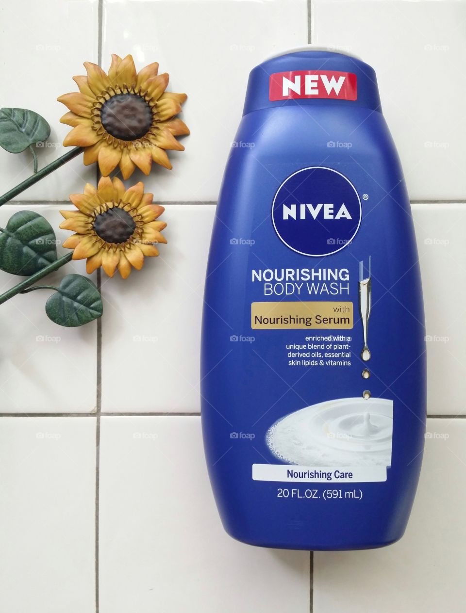 Nivea flat lay