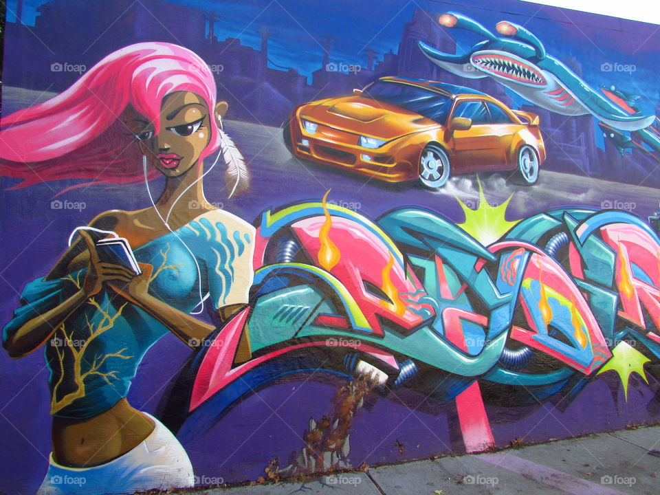 street art. out and about around town riding my bike taking pictures