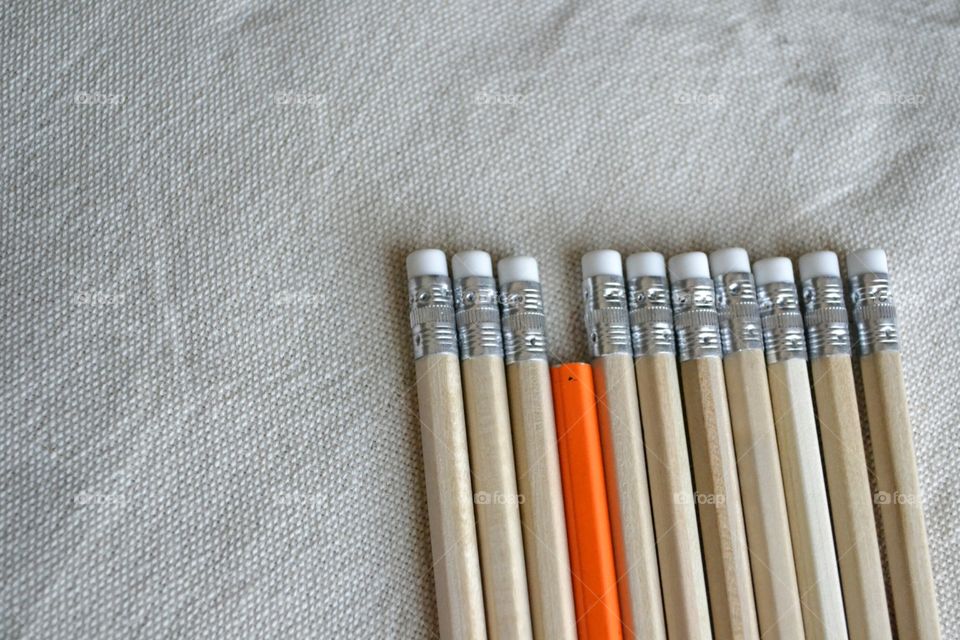 Arrangement of pencils