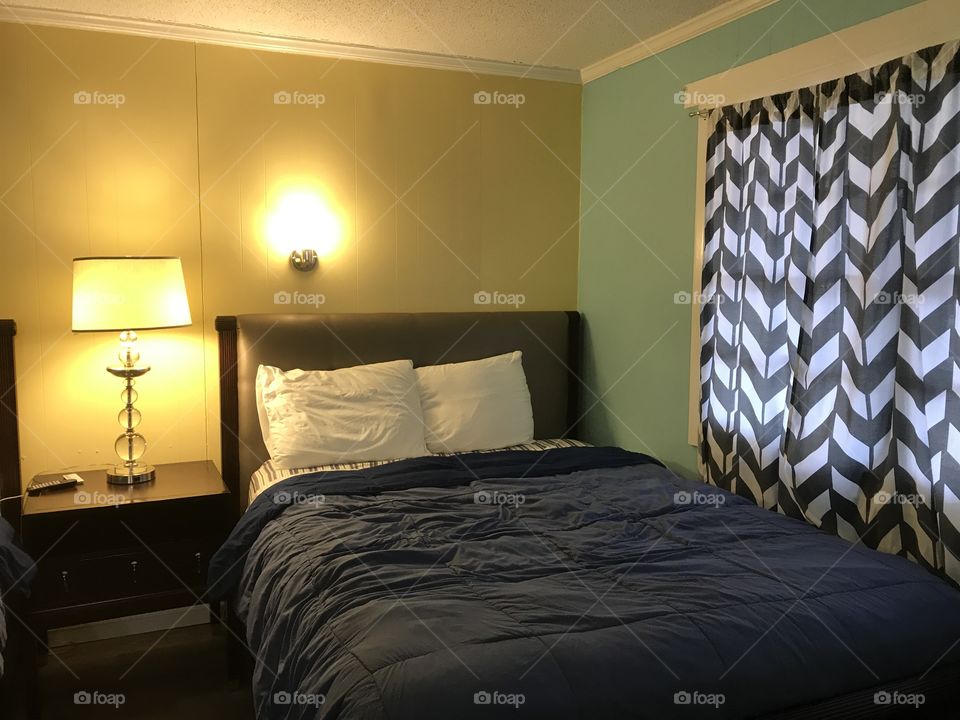 Bedroom, Bed, Furniture, Room, Hotel
