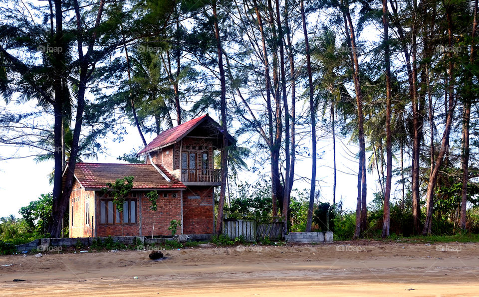 house at ambalat beach